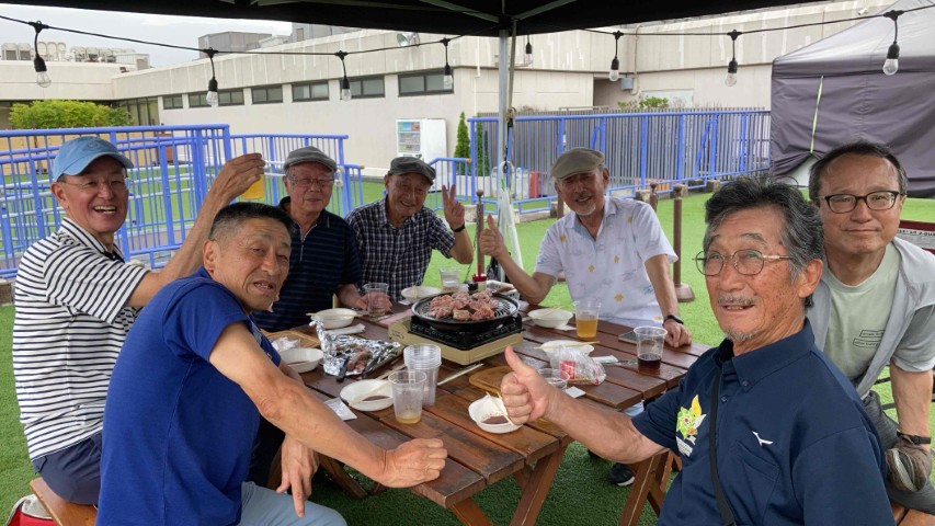 バーベキューの様子1