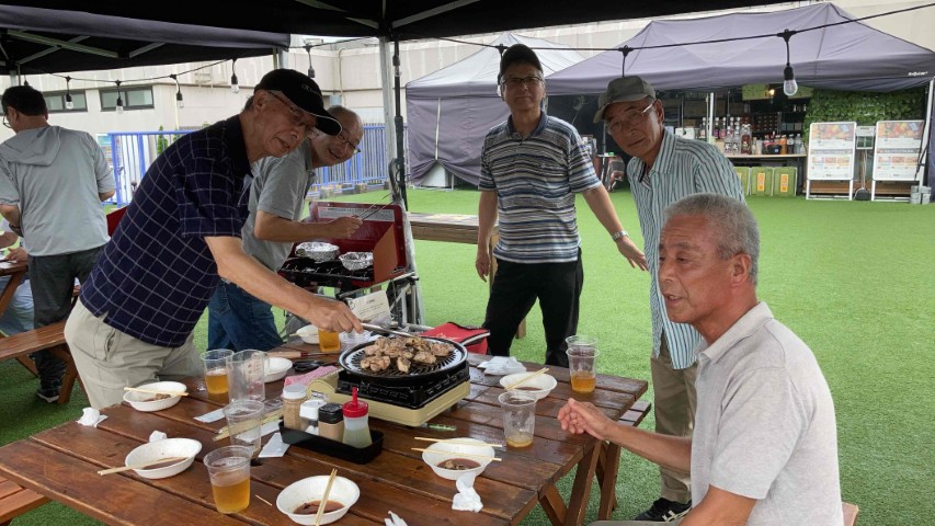 バーベキューの様子2